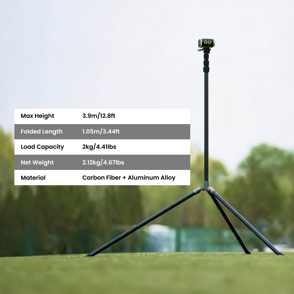 XbotGo NT4 Pro+ Carbon Fiber Tripod (12.8ft)